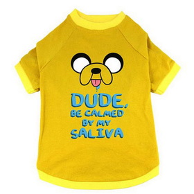 A Crowded Coop Adventure Time "Jake Saliva" Pet T-Shirt