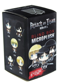A Crowded Coop CRC-ATL101-C Attack on Titan Blind Boxed 3" Microplush