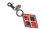 A Crowded Coop DC Comics Bombshells Harley Quinn Faux Leather Keychain