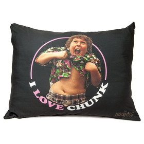 A Crowded Coop The Goonies "I Love Chunk" Pillow Case