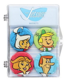 A Crowded Coop CRC-HBL103-C Hanna-Barbera The Jetsons Magnet 4-Pack