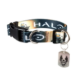 A Crowded Coop Halo Master Chief Dog Collar