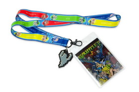 A Crowded Coop Midway Arcade Games Lanyard w/ ID Holder & Charm - Gauntlet