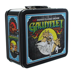 A Crowded Coop CRC-MDWO471-C Midway Classic Arcade Tin Lunch Box, Gauntlet