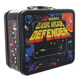 A Crowded Coop CRC-MDWO482-C Midway Classic Arcade Tin Lunch Box, Defender
