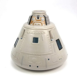 Crowded Coop CRC-NASO500-C NASA Apollo Capsule Ceramic Cookie Jar