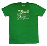 A Crowded Coop Kitsch on the Rocks McStagger's Men's Green T-Shirt