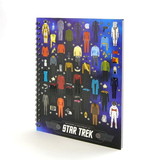 A Crowded Coop Star Trek Uniforms & Equipment Hardcover Notebook