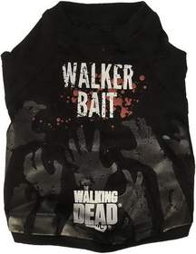 A Crowded Coop The Walking Dead "Walker Bait" Dog Shirt