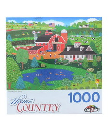Cra-Z-Art CZA-1186AFAPP-C Apple Pond Spring 1000 Piece Jigsaw Puzzle