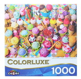 Cra-Z-Art CZA-1500ZZAY-C Variety Of Colorful Ice Cream 1000 Piece Jigsaw Puzzle