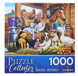 Cra-Z-Art CZA-1600ZZCV-C Barnyard Puppy Pals 1000 Piece Jigsaw Puzzle