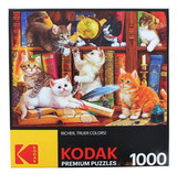 Cra-Z-Art CZA-8700AE-C Library Mischief 1000 Piece Kodak Premium Jigsaw Puzzle