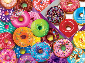 Cra-Z-Art CZA-8700ZZAC-C I Love Donuts 1000 Piece Kodak Premium Jigsaw Puzzle