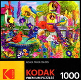 Cra-Z-Art CZA-8700ZZAD-C Bird Bath Garden 1000 Piece Kodak Premium Jigsaw Puzzle
