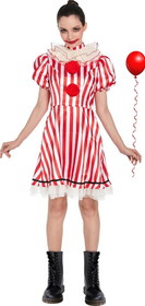 DASSYN CREATIONS DAS-DC60128-C Bloody Clown Womens Costume | One Size Fits Most