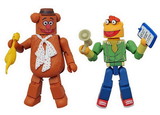 DC Direct Muppets Minimates Series 1 2-Pack: Fozzie Bear & Scooter