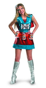 Disguise The Simpsons Duffwoman Deluxe Adult Costume