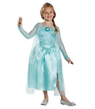 Disguise Frozen Disney Classic Elsa Snow Queen Gown Child Costume