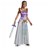 Disguise DGC-98796T Legend of Zelda Princess Zelda Deluxe Costume Adult