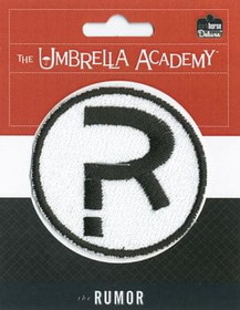 Dark Horse Comics Umbrella Academy 2.5" Fabric Patch: Rumor's Emblem