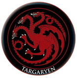 Dark Horse Comics Game Of Thrones Crest Patch: Targaryen