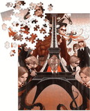Dark Horse Comics DHC-3004-531-C Umbrella Academy Apoccalypse Suite 1000 Piece Jigsaw Puzzle