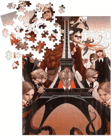 Dark Horse Comics DHC-3004-531-C Umbrella Academy Apoccalypse Suite 1000 Piece Jigsaw Puzzle