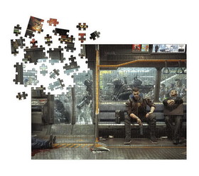 Dark Horse Comics DHC-3007-691-C Cyberpunk 2077 Metro Life 1000 Piece Jigsaw Puzzle