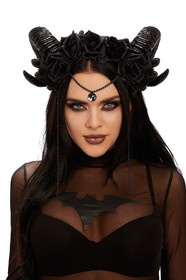 Dreamgirl DRG-11651-C Mystical Ram's Horn Adult Costume Headpiece | One Size