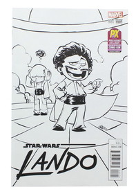 Diamond Select Star Wars Lando #1 Comic Young Black & White Variant Cover SDCC 2015 Exclusive