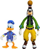 Diamond Select DST-188217-C Kingdom Hearts 3 Select Action Figure 2-Pack, Goofy & Donald