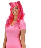 Elope My Little Pony Pinkie Pie Adult Costume Wig W/Ears
