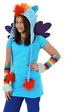 Elope My Little Pony Rainbow Dash Costume Glovettes