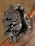 Elope Steampunk Antique Watch Gears Costume Ring Adult One Size