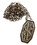 Elope ELP-543151-C Fantastic Beasts Newt's Monogram Costume Pendant Pin with Chain