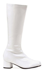 Ellie Shoes White Dora Gogo Child Costume Boots
