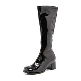 Ellie Shoes 1.75 Inch Heel Black Costume Gogo Boots