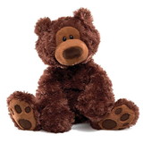 Enesco Philbin Teddy Bear 12-Inch Plush - Chocolate Brown