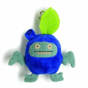 Enesco Ugly Dolls Fruities 4" Plush Clip-On: Ice-Bat Blueberry