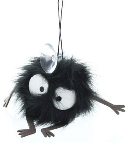 Spirited Away 2" Dangle Plush with Suction Cup Sootball