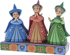 Enesco ENS-4059734-C Disney Sleeping Beauty Royal Guests Three Fairies Figurine by Jim Shore