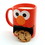 Enesco Sesame Street 10oz Stoneware Mug with Cookie Slot, Elmo