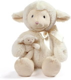 Gund ENS-6050418-C Nursery Time Lamb 10 Inch Animated Plush Animal