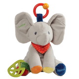 Gund ENS-6050507-C Flappy the Elephant 8.5 Inch Activity Toy | Educational Play Stuffed Plus