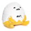 Gund ENS-6056135-C Gudetama The Lazy Egg Inside Out 5.5 Inch Two In One Plush