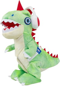 Eolo Toys EOL-PPREX001-C Party Pets DJ Rex Electronic Plush With Movement and Sound