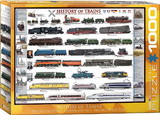 History of Trains 1000 Piece Jigsaw Puzzle
