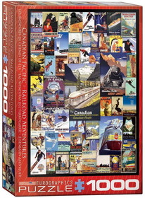 Eurographics EUR-6000-0648-C Canadian Pacific Adventures 1000 Piece Jigsaw Puzzle