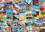 Eurographics EUR-6000-0761-C Globetrotter Beaches 1000 Piece Jigsaw Puzzle
